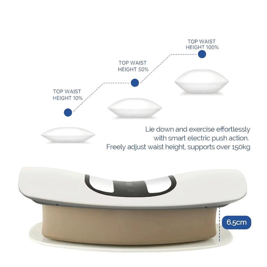 Smart Inflatable Back Massager - Precision Pressure Control & Multi-Frequency Vibration System