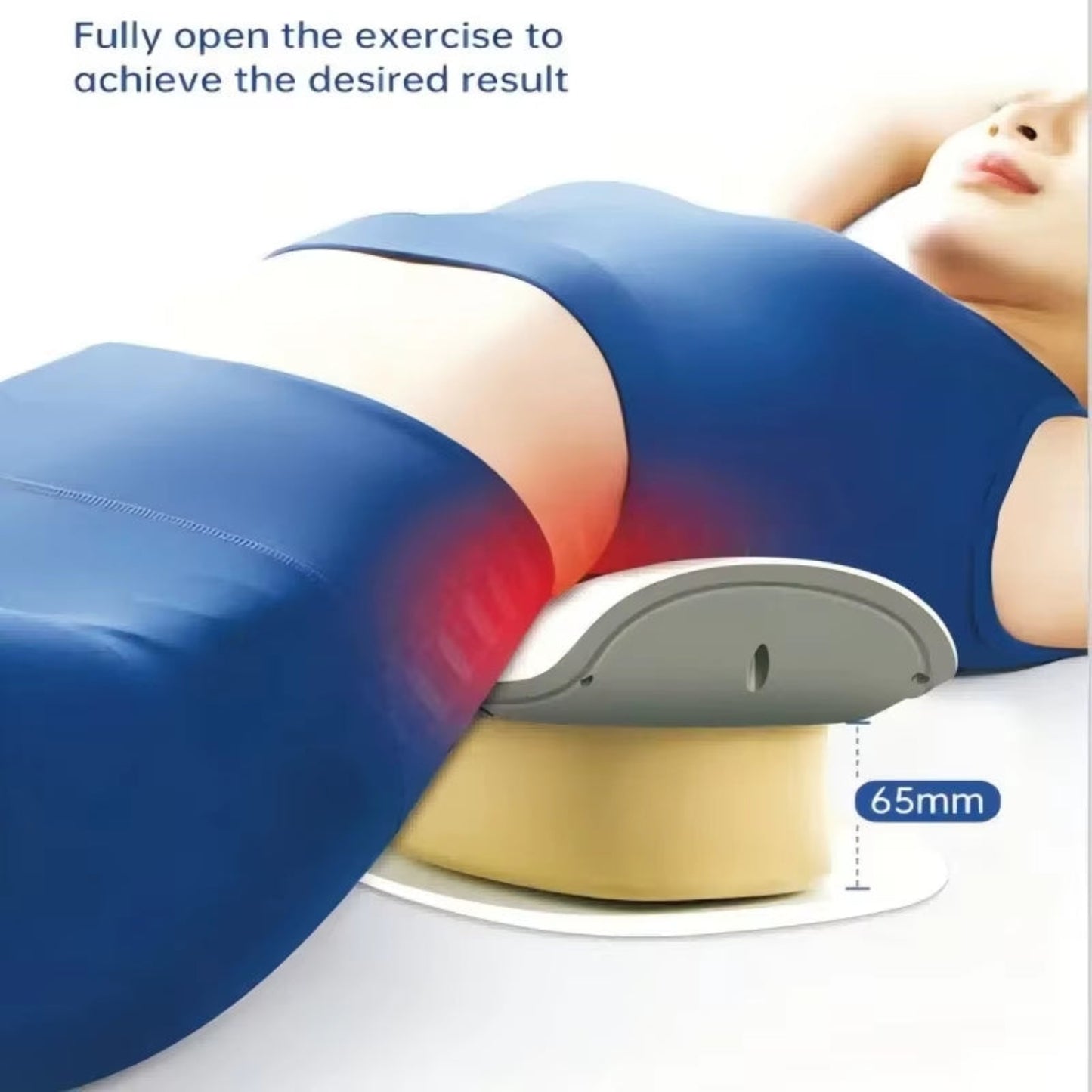Smart Inflatable Back Massager - Precision Pressure Control & Multi-Frequency Vibration System