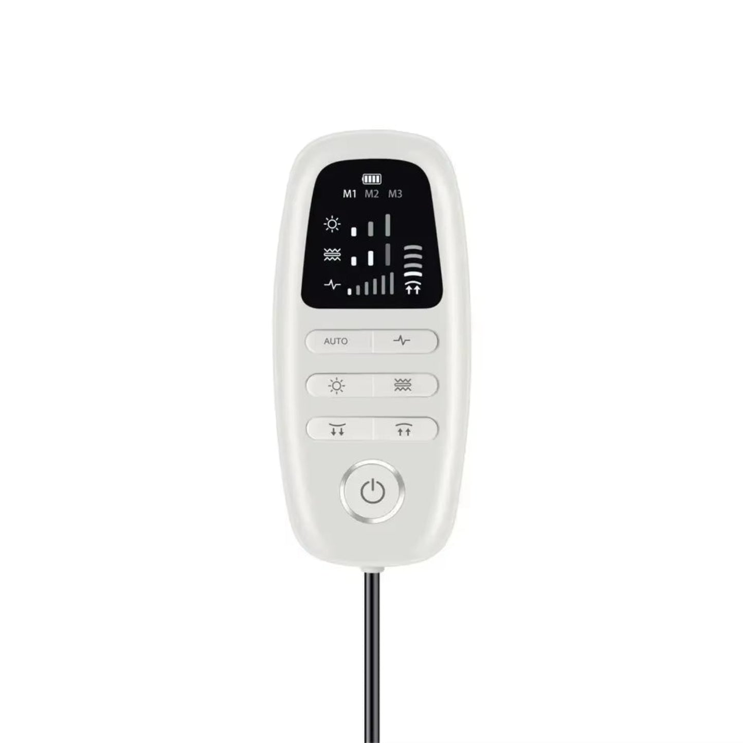 Smart Inflatable Back Massager - Precision Pressure Control & Multi-Frequency Vibration System