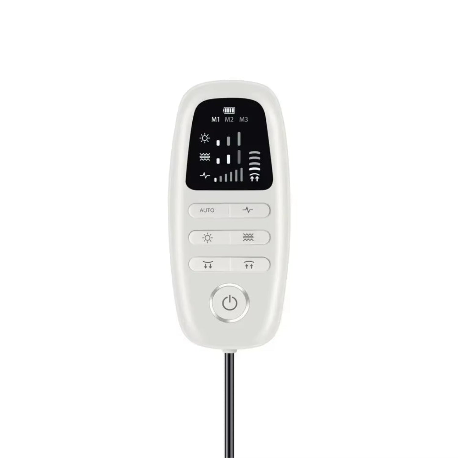 Smart Inflatable Back Massager - Precision Pressure Control & Multi-Frequency Vibration System